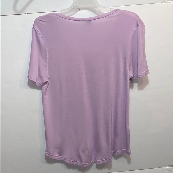 SALE!!!   2/$25 Long lilac t shirt size medium - Picture 3 of 5